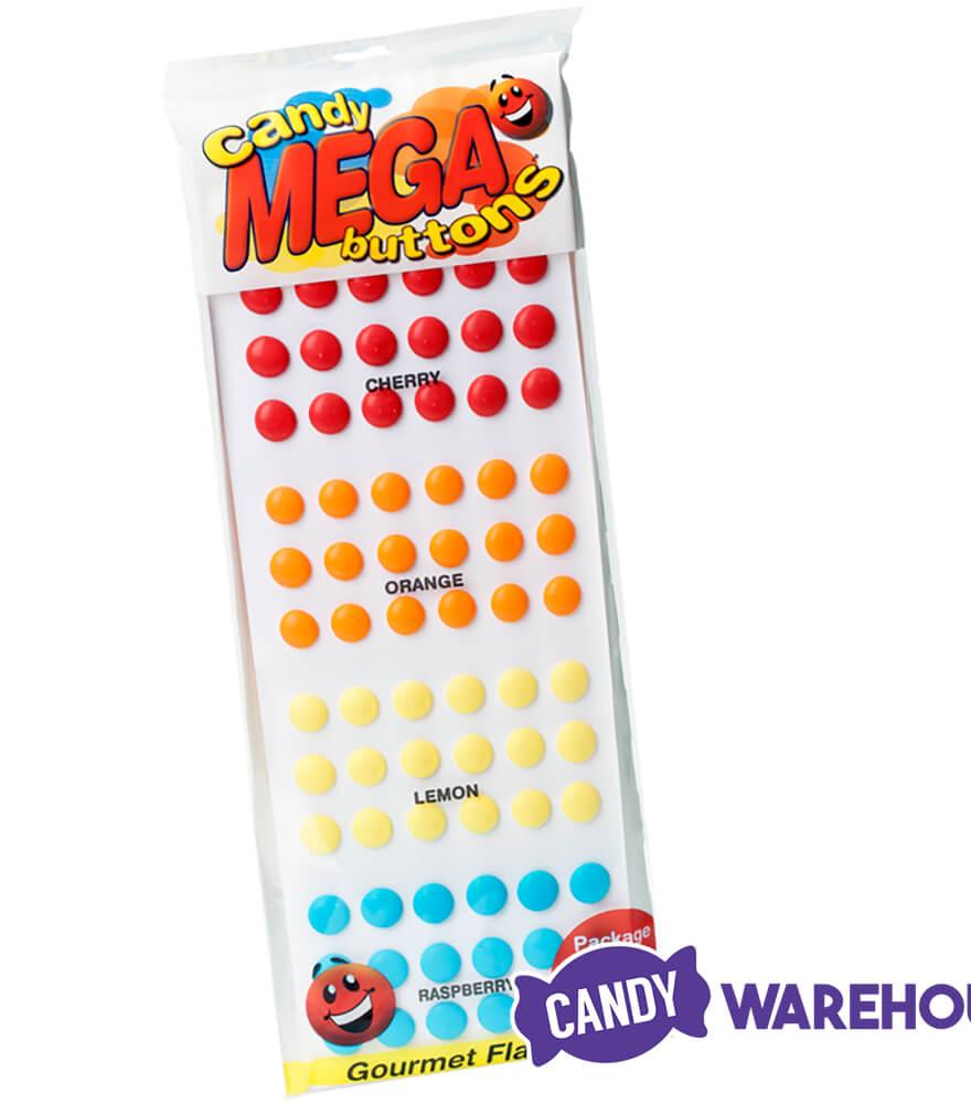 Mega Candy Buttons Sheets: 3-Piece Pack - Candy Warehouse