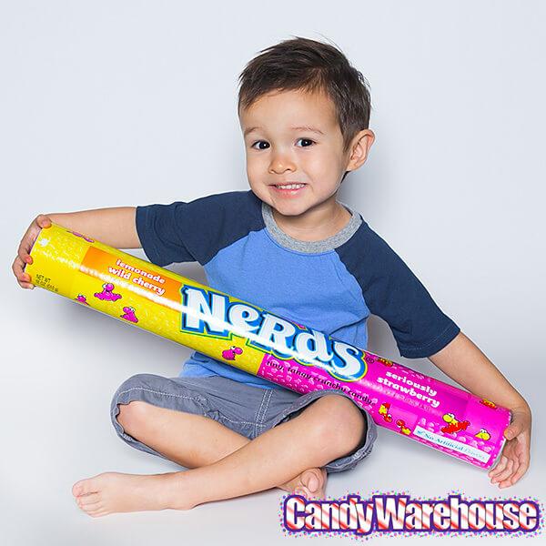 Mega Candy Super Tube Bank - Nerds - Candy Warehouse