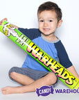 Mega Candy Super Tube Bank - WarHeads: 6-Piece Case