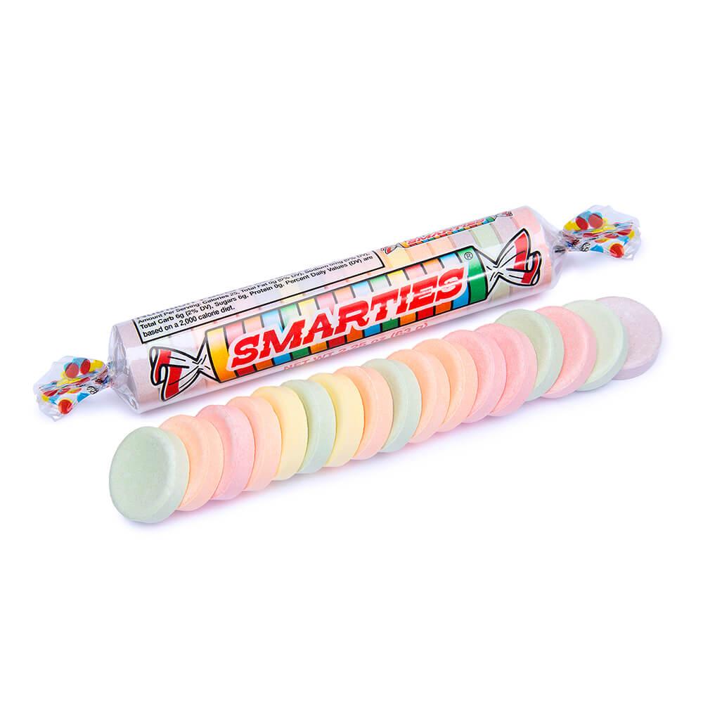 Mega Smarties Candy Rolls: 24-Piece Box - Candy Warehouse