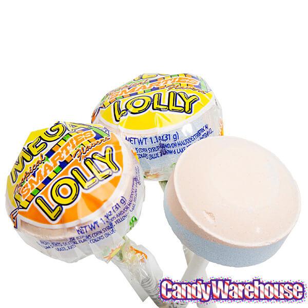 Mega Tropical Double Lollies: 60-Piece Jar - Candy Warehouse