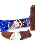 Melster Candies Chocolatey Covered Marshmallow Santas: 5-Piece Box