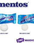 Mentos Mint Candy Single Packs: 125-Piece Bag - Candy Warehouse