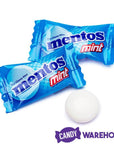 Mentos Mint Candy Single Packs: 125-Piece Bag - Candy Warehouse