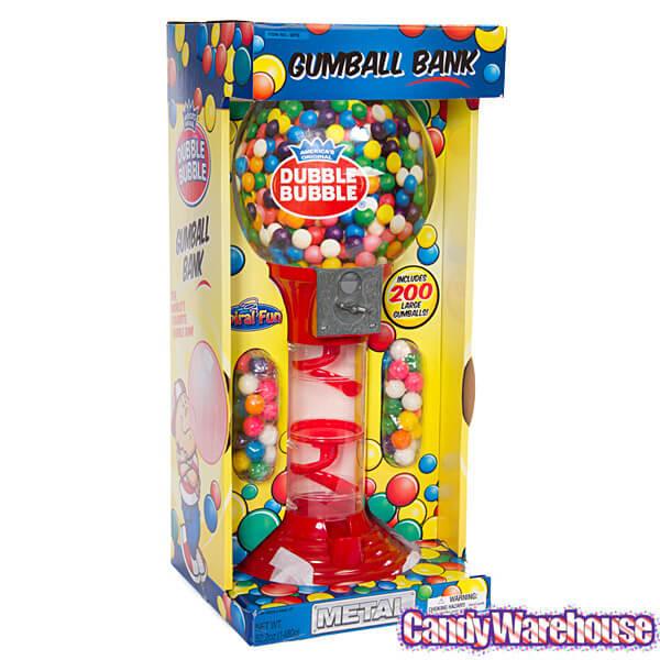 5 Original Bubble Gum Machines w/ Stands
