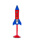 Metal 3-Foot Rocket Gumball Machine with Gumballs