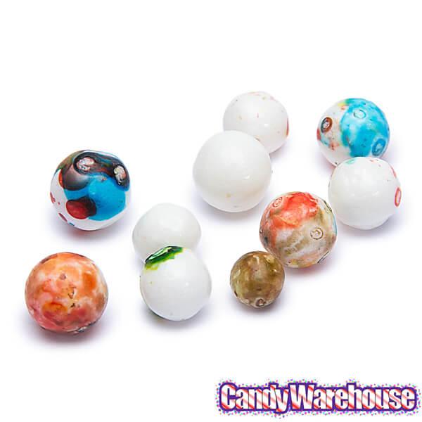 Micro Psychedelic White 1/4-Inch Jawbreakers: 2LB Bag - Candy Warehouse