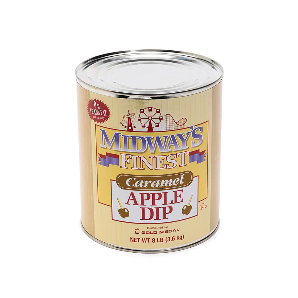 Midway&#39;s Finest Caramel Apple Dip: 8LB Can - Candy Warehouse