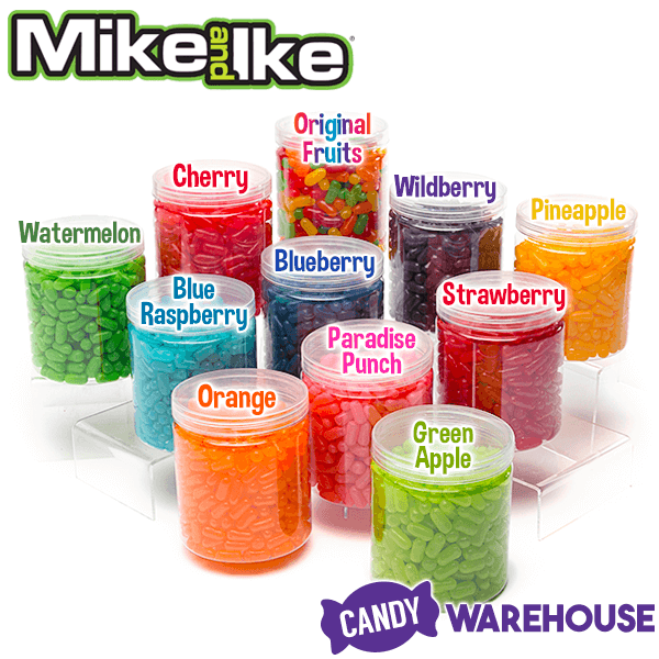 Mike and Ike Candy - Blue Raspberry: 1.5LB Jar