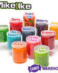 Mike and Ike Candy - Blueberry: 1.5LB Jar - Candy Warehouse