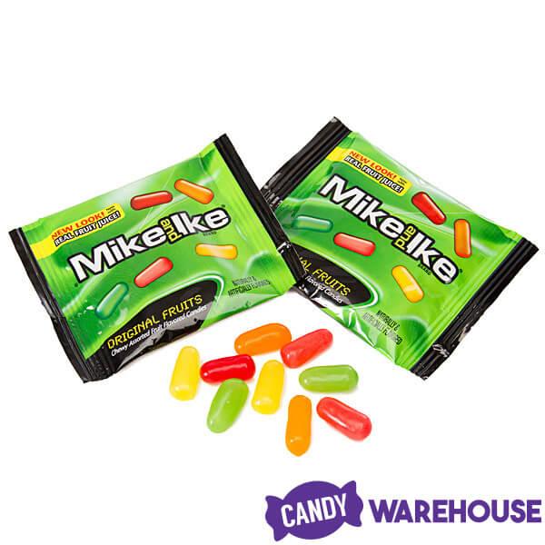 Mike and Ike Candy Snack Packs: 100-Piece Bag - Candy Warehouse