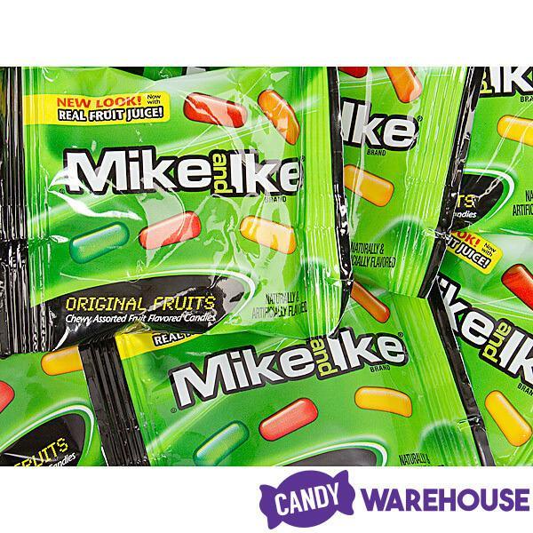 Mike and Ike Candy Snack Packs: 100-Piece Bag - Candy Warehouse