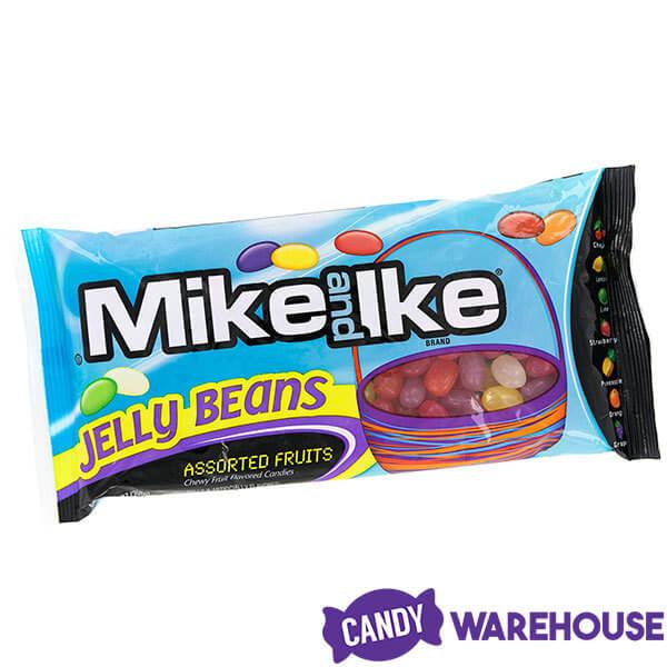 Mike and Ike Jelly Beans - Assorted Fruits: 14-Ounce Bag - Candy Warehouse