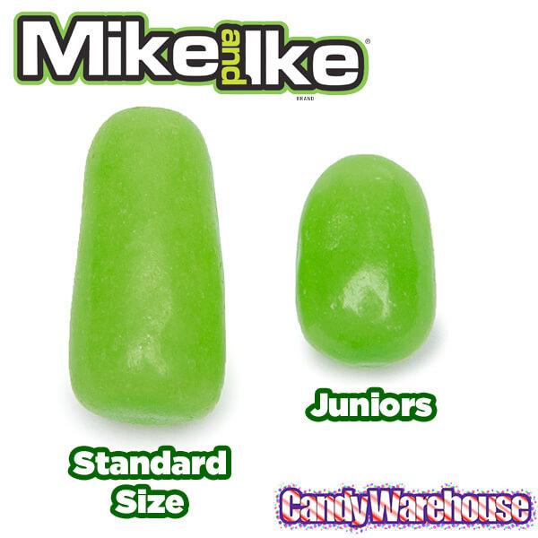 Mike and Ike Juniors Candy 3.5-Ounce Packs: 18-Piece Box - Candy Warehouse