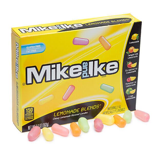 Mike and Ike Lemonade Blends Candy 3.6-Ounce Packs: 12-Piece Box - Candy Warehouse