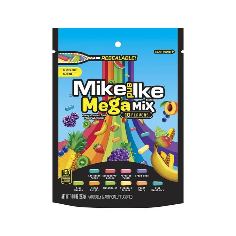 Mike and Ike Mega Mix 10-Ounce Bag – Candy Warehouse