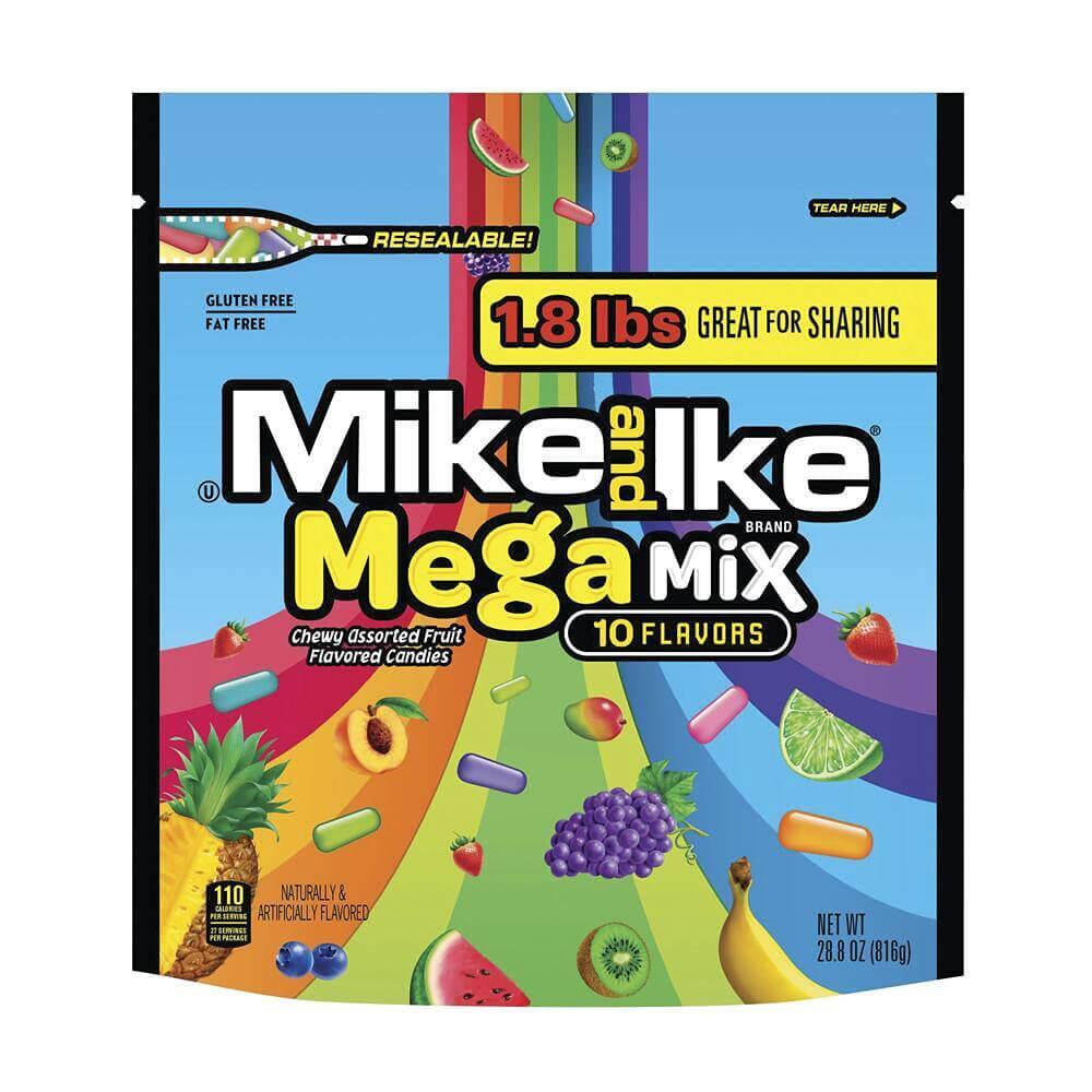 Mike and Ike Mega Mix 28.8-Ounce Bag – Candy Warehouse