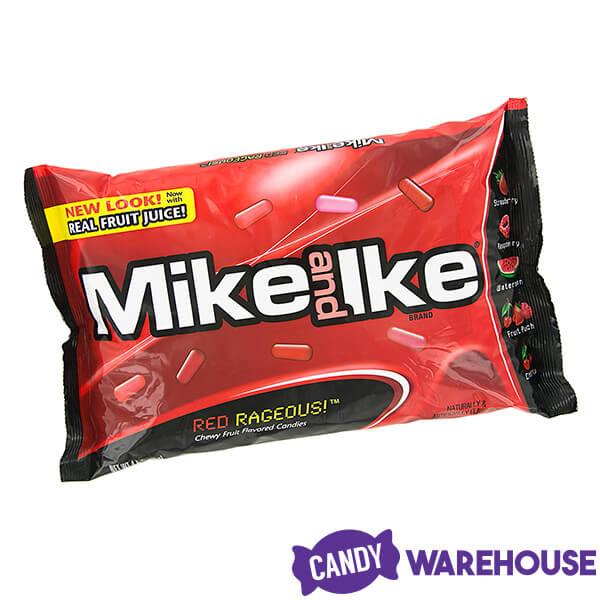 Mike and Ike Red Rageous Candy: 4.5LB Bag - Candy Warehouse