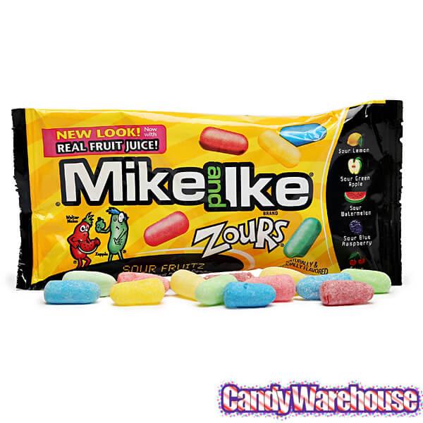 Mike and Ike Zours Candy 1.5LB Giant Party Pack - Candy Warehouse