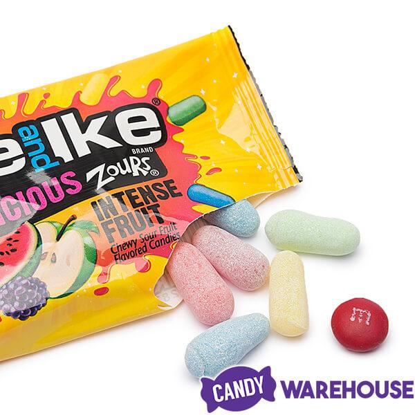 Mike and Ike Zours Candy 1.8-Ounce Packs: 24-Piece Box - Candy Warehouse