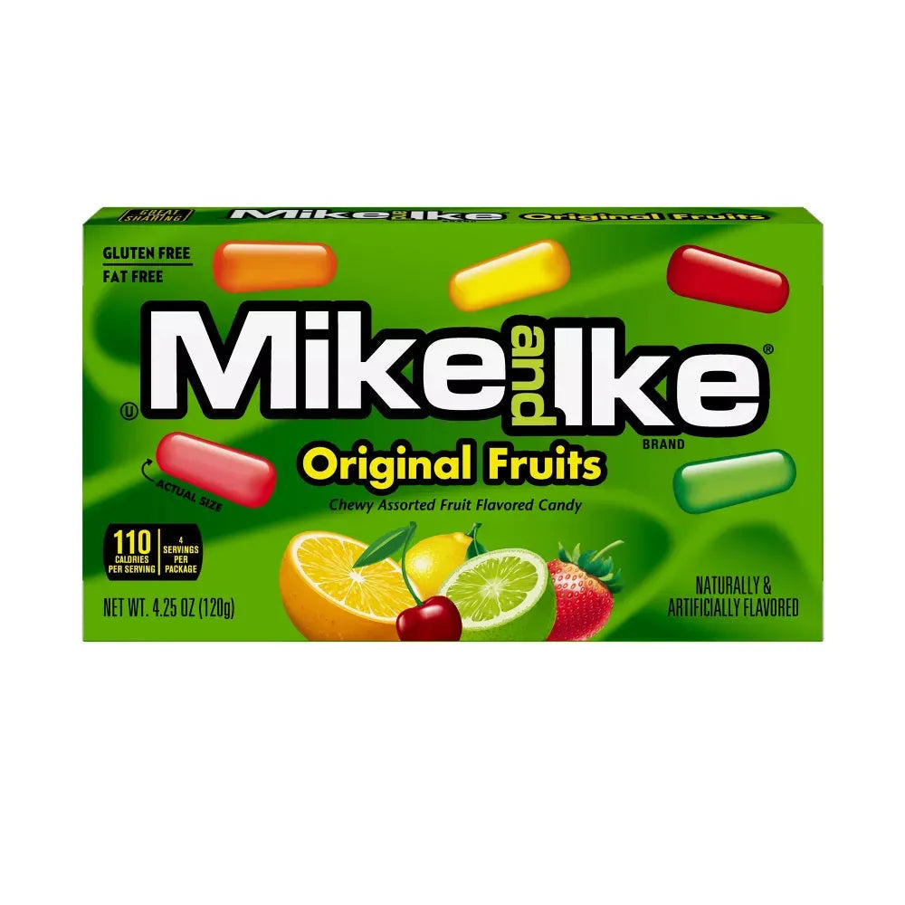 Mike and Ike Candy 4.25-Ounce Packs: 12-Piece Box - Candy Warehouse