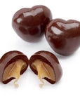 Milk Chocolate Covered Caramel Hearts Candy: 2LB Bag - Candy Warehouse