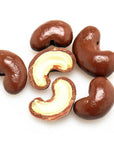 Milk Chocolate Covered Cashews Candy: 2LB Bag - Candy Warehouse