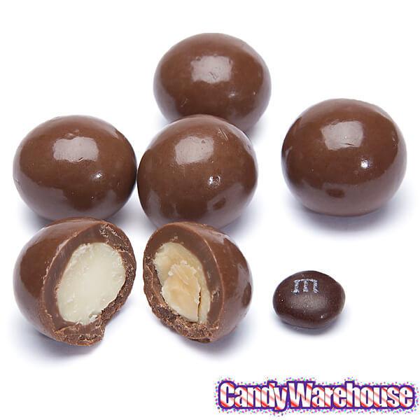 Milk Chocolate Covered Macadamia Nuts Candy: 2LB Bag - Candy Warehouse