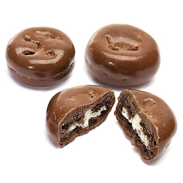 Milk Chocolate Covered Mini Oreo Cookies: 2LB Bag - Candy Warehouse