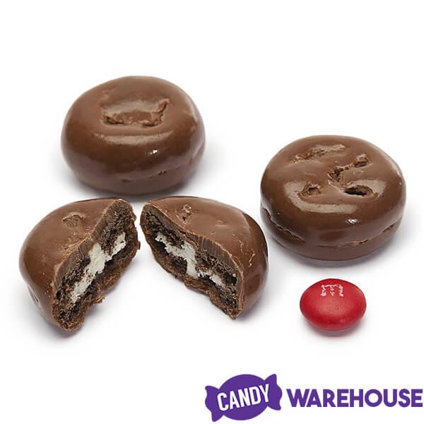 Milk Chocolate Covered Mini Oreo Cookies: 2LB Bag - Candy Warehouse