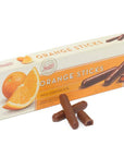 Milk Chocolate Covered Orange Jelly Candy Sticks: 10.5-Ounce Gift Box - Candy Warehouse