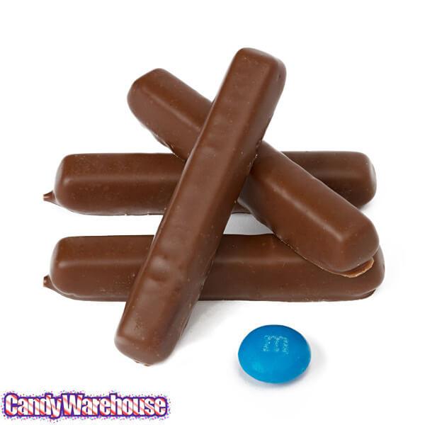 Milk Chocolate Covered Raspberry Jelly Candy Sticks: 10.5-Ounce Gift Box - Candy Warehouse