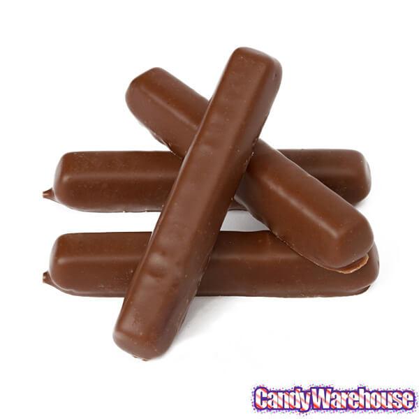 Milk Chocolate Covered Raspberry Jelly Candy Sticks: 10.5-Ounce Gift Box - Candy Warehouse