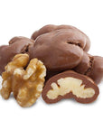 Milk Chocolate Covered Walnuts Candy: 2LB Bag