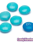 Milk Chocolate Gems - Teal: 2LB Bag