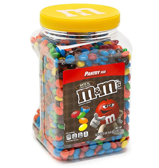 Milk Chocolate M&m's Candy: 56-ounce Jar 