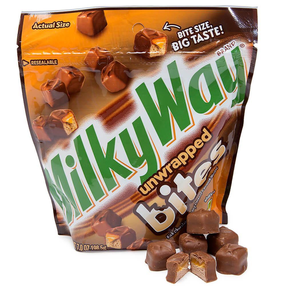 Milky Way Bites Candy: 7-Ounce Bag - Candy Warehouse