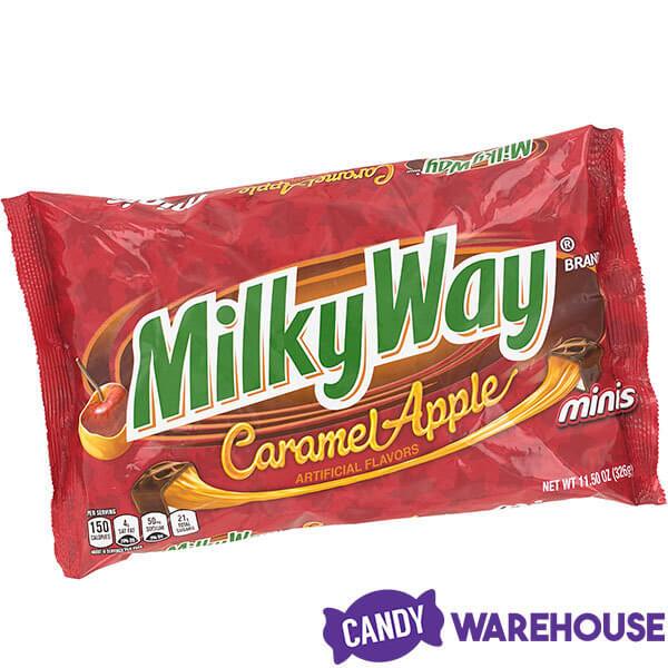 Milky Way Caramel Apple Minis Candy: 11.5-Ounce Bag - Candy Warehouse