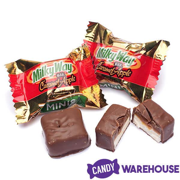 Milky Way Caramel Apple Minis Candy: 11.5-Ounce Bag - Candy Warehouse