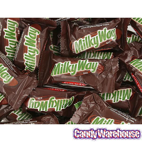 Milky Way Fun Size Candy Bars: 18-Piece Bag - Candy Warehouse