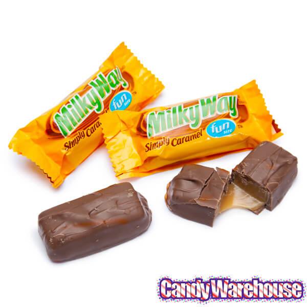 Milky Way Simply Caramel Fun Size Candy Bars: 14-Piece Bag - Candy Warehouse