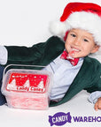 Mini Candy Canes - Red and White: 100-Piece Tub - Candy Warehouse