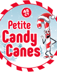 Mini Candy Canes - Red and White: 45-Piece Jar - Candy Warehouse