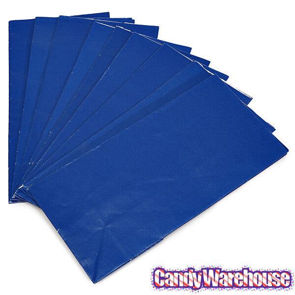 Mini Candy Treat Bags - Blue: 24-Piece Bag - Candy Warehouse