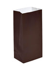 Mini Candy Treat Bags - Chocolate Brown: 24-Piece Bag - Candy Warehouse