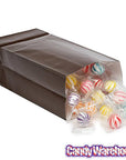 Mini Candy Treat Bags - Chocolate Brown: 24-Piece Bag - Candy Warehouse