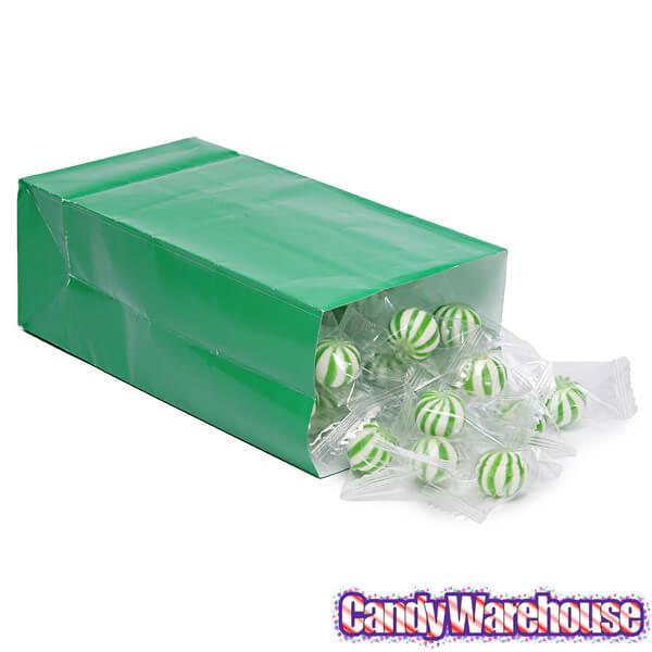 Mini Candy Treat Bags - Green: 24-Piece Bag - Candy Warehouse