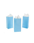 Mini Candy Treat Bags - Light Blue: 24-Piece Bag - Candy Warehouse