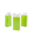 Mini Candy Treat Bags - Light Green: 24-Piece Bag