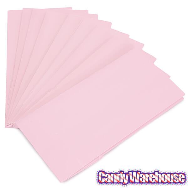 Mini Candy Treat Bags - Light Pink: 24-Piece Bag